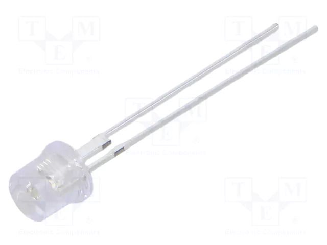 LED; green; 5mm; 12000÷14400mcd; 140°; Front: flat; 3.2÷3.6VDC OPTOSUPPLY OSG59L57E1P