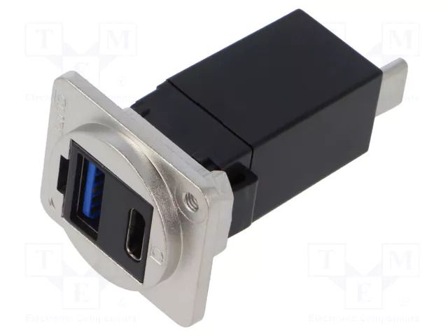 FT METAL USBC F-M + USB3.0 A-A M3 CLIFF CP30235M3