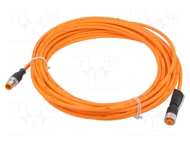 Cable: for sensors/automation; M12; PIN: 4; 10m; plug; 230VDC; 4A LUMBERG AUTOMATION LUMBERG-32668