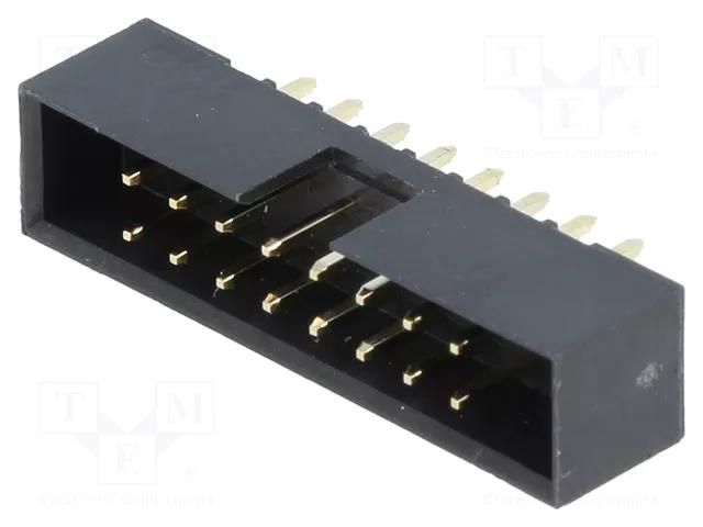 Connector: IDC; socket; male; PIN: 16; straight; THT; 2mm; 2x8 ADAM TECH 2BHR-16-VUA