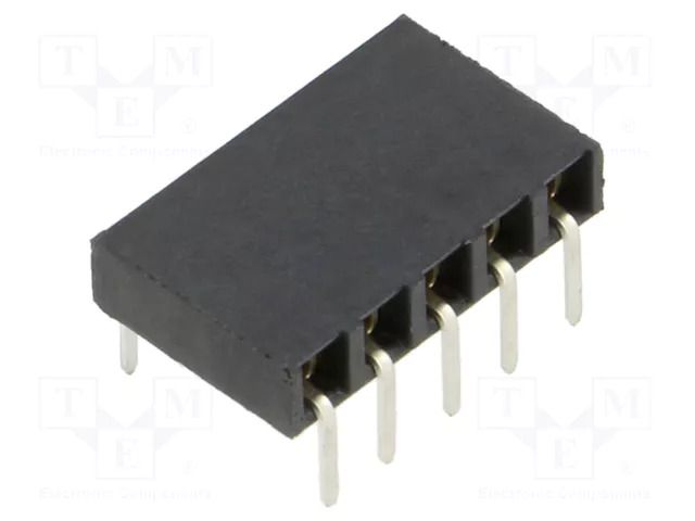 Angled SAMTEC BCS-105-F-S-HE