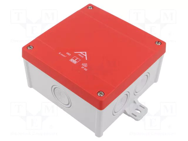 Enclosure: junction box; X: 127mm; Y: 127mm; Z: 70mm; IP66; grey; ABOX SPELSBERG ABOX-060-AB-L/SB