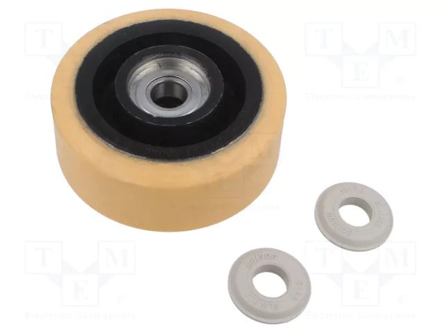 Transport wheel; Ø: 100mm; W: 40mm; 250kg; cast iron; Intensive Use COLSON WHCV-1003-6151