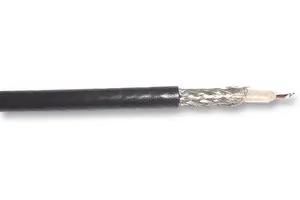 CABLE, COAX, RG174/U, BLACK, 305M 9174 BK001