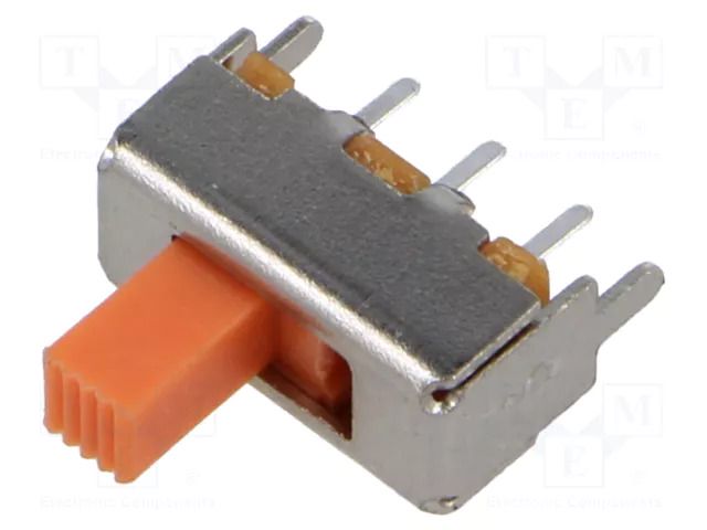Switch: slide; Pos: 2; SPDT; 0.5A/50VDC; ON-ON; THT; -20÷70°C; brass Same Sky SLW1215865AD