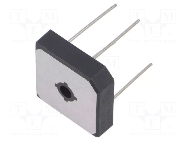 Bridge rectifier: single-phase; Urmax: 50V; Ufmax: 1.1V; If: 15A DC COMPONENTS GBPC15005W-DC