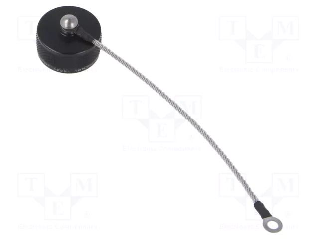 Protection cover; MIL-DTL-38999 Series III; size 15; black AMPHENOL AIR D38999/33Z15R