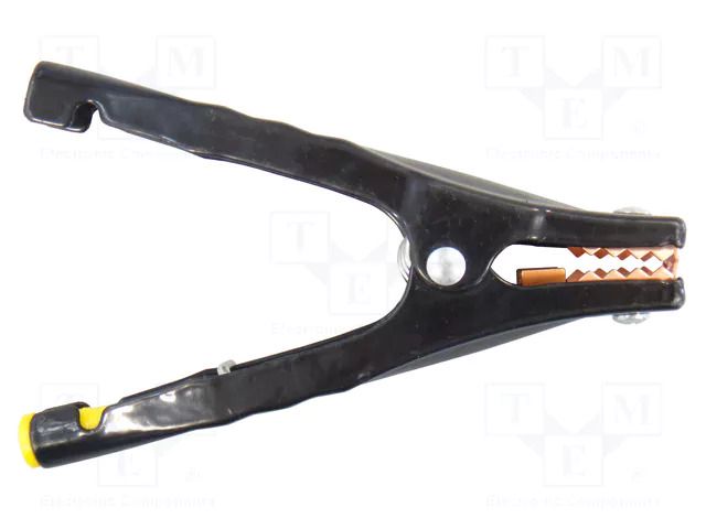 Crocodile clip; 36A; 70VDC; 33VAC; black; Grip capac: max.40mm ELECTRO-PJP PJP5064/3286-N/N