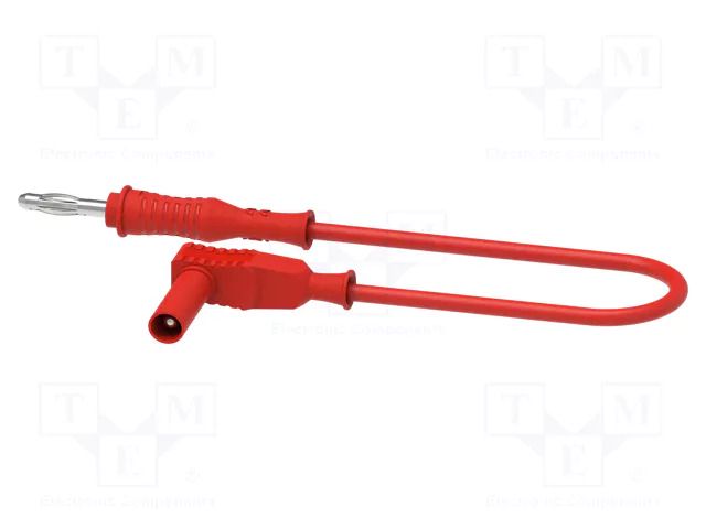 Test lead; 70VDC; 33VAC; 12A; Len: 1.5m; red; Insulation: PVC ELECTRO-PJP PJP2040-150R
