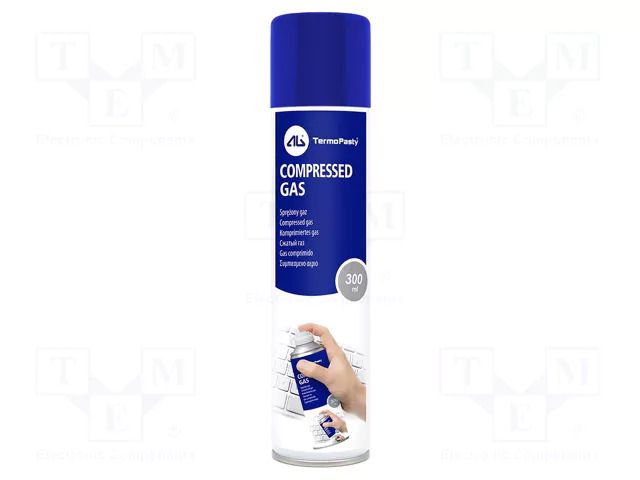 Compressed gas; can; colourless; 300ml; Compressed Gas AG TERMOPASTY COMP-AIR/300F