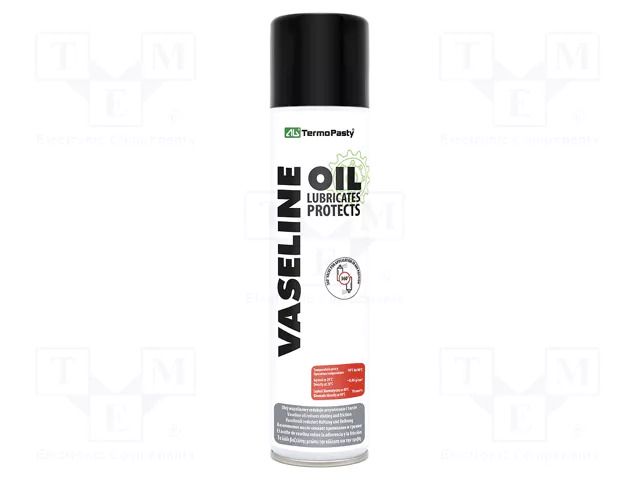 Oil; colourless; vaseline; spray; can; 300ml; Signal word: Danger AG TERMOPASTY OIL-VAS/300