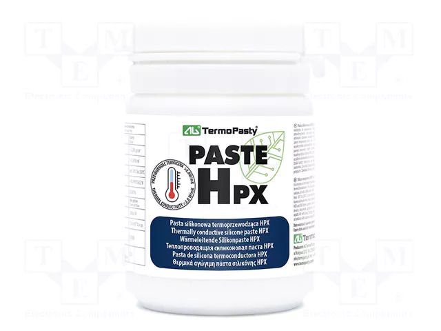 Heat transfer paste; silicon based; PASTA HPX; 2.8W/mK; 100g AG TERMOPASTY PASTA-HPX-100