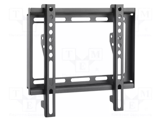 Holder; for wall mounting; 35kg; 23÷42"; black; permanent GEMBIRD WM-42F-04