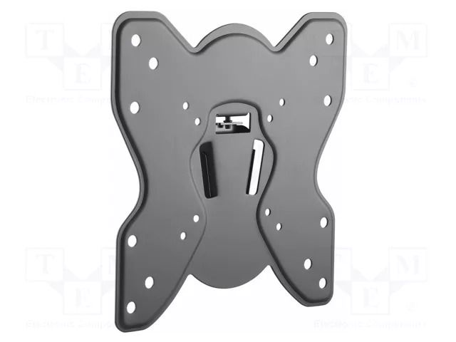 Holder; for wall mounting; 25kg; 23÷42"; black; Dim: 243x240x16mm GEMBIRD WM-42F-03