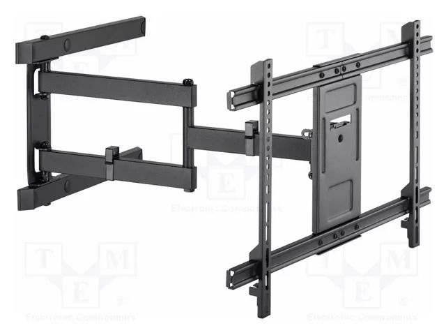 Holder; for wall mounting; 50kg; 37÷80"; black GEMBIRD WM-80ST-05