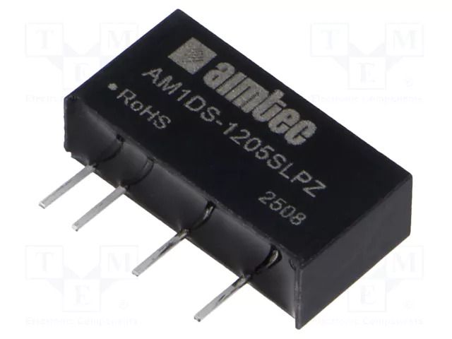 Converter: DC/DC; 1W; Uin: 10.8÷13.2VDC; Uout: 5VDC; Iin: 99mA; SIP7 AIMTEC AM1DS-1205SLPZ