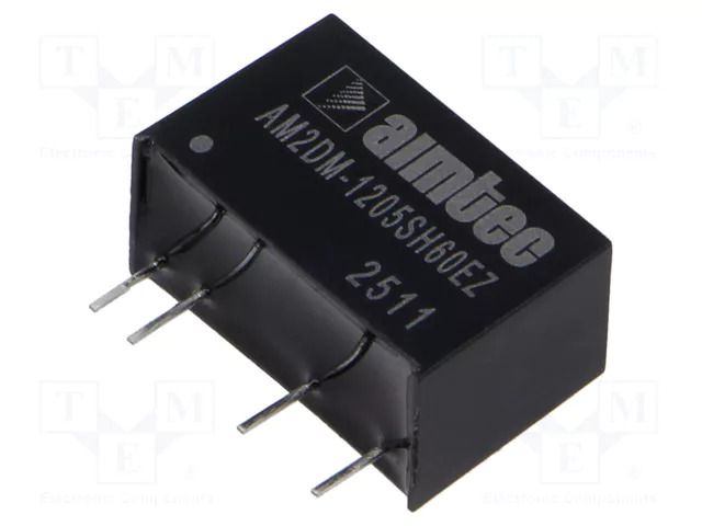 Converter: DC/DC; 2W; Uin: 10.8÷13.2VDC; Uout: 5VDC; Iout: 400mA AIMTEC AM2DM-1205SH60EZ