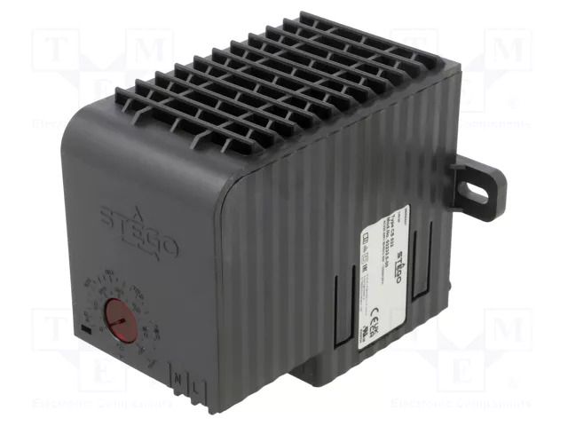 Blower; heating,semiconductor,with thermostat,with fan; IP20 STEGO 03233.0-00