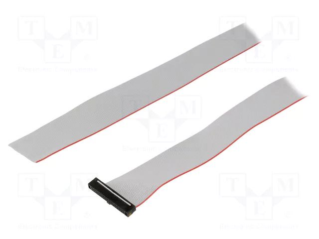 Ribbon cable with IDC connectors; IDC,wires; Tape ph: 0.64mm SAMTEC FFSD17S800001N