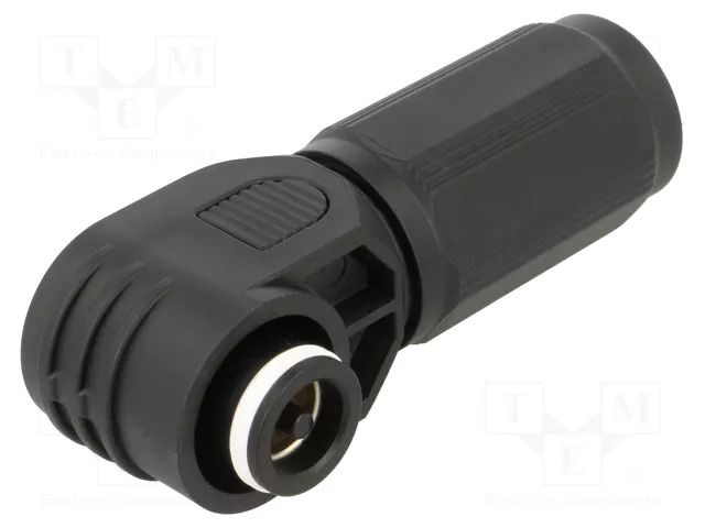 Connector: DC supply; plug; ES-350A; 1.5kV; PIN: 1; IP67; for cable DEGSON ELECTRONICS ESP-350A-120-BK