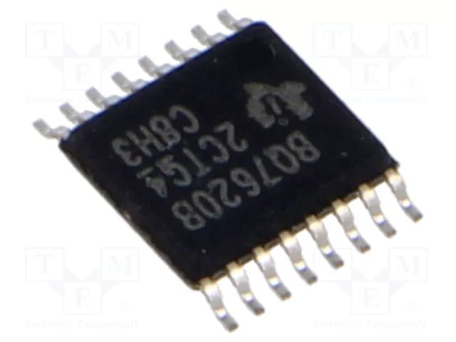 IC: PMIC; battery monitor; 8÷75V; 3-16 x PbA; TSSOP16; 0÷75VDC TEXAS INSTRUMENTS BQ76200PW
