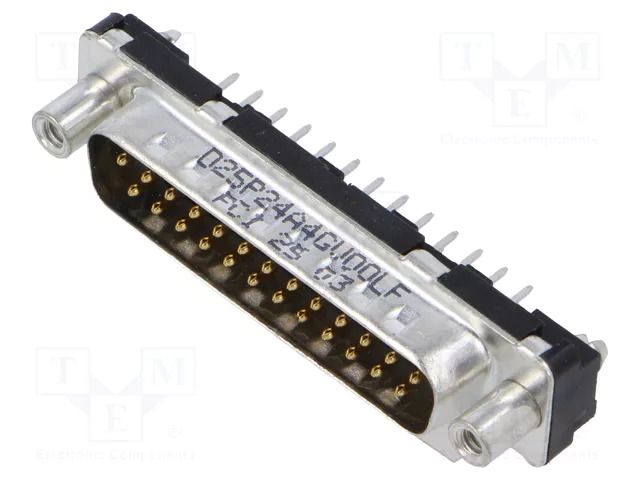 Complete D-Sub plugs D25P24A4GV00LF AMPHENOL COMMUNICATIONS SOLUTIONS D25P24A4GV00LF