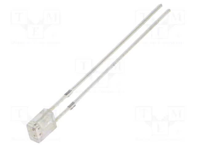 LED; yellow; rectangular; 2x3x4mm; bipolar; 500÷750mcd; 100°; 20mA OPTOSUPPLY OSYYP27BA1B