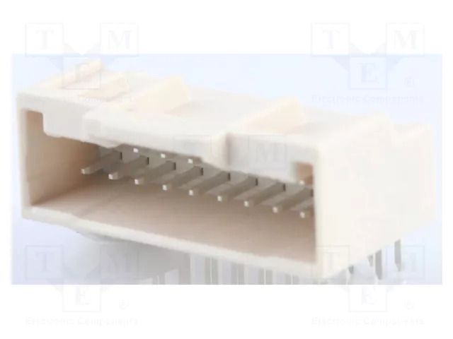 connector 2.0 W/B Dual R/A Plg Hsg Assy 20Ckt MOLEX MX-501876-2040