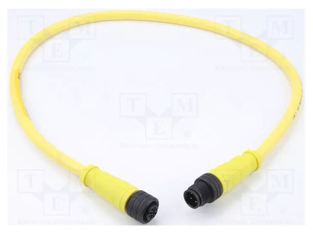 Cable: for sensors/automation; PIN: 5; plug; 250VDC; Micro-Change MOLEX 885030K03M060