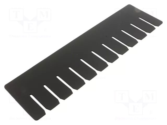 Divider; ESD; L: 350mm; H: 100mm; Thk: 1.8mm; Features: conductive EUROSTAT GROUP ERS-231727102