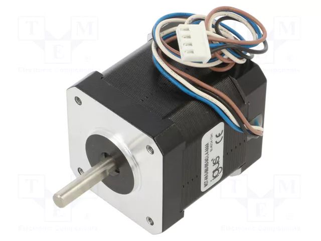 Motor: DC; 2-phase,bipolar,stepper; 24÷48VDC; 0.5Nm; IP40; 1.8A IGUS MOTANS060005042LAA