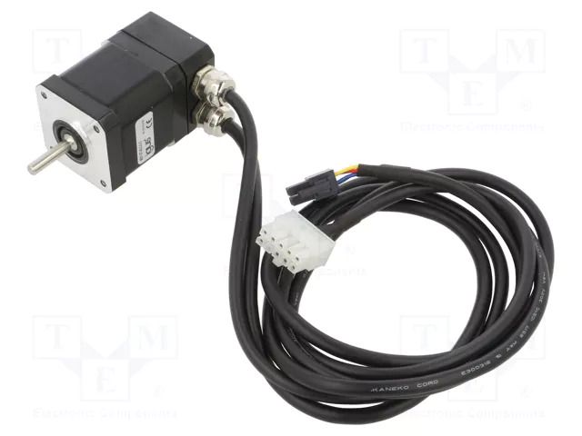 Motor: DC; 2-phase,bipolar,stepper; 24÷48VDC; encoder; 500mNm IGUS MOT-ST-42-C-C-C