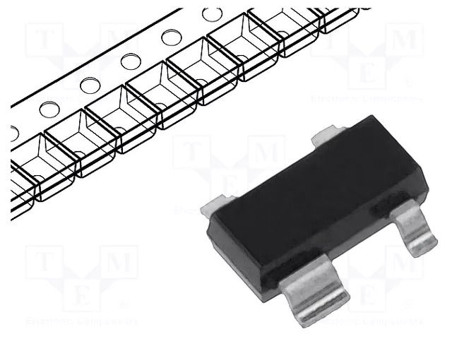 Transistor: NPN; SIEGET™; bipolar; RF; 4.5V; 70mA; 0.23W; SOT343 INFINEON TECHNOLOGIES BFP460H6327XTSA1