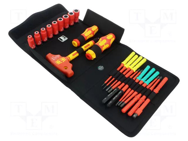Kit: ESD set; suitable for electrical, under voltage works WERA WERA.05006632001