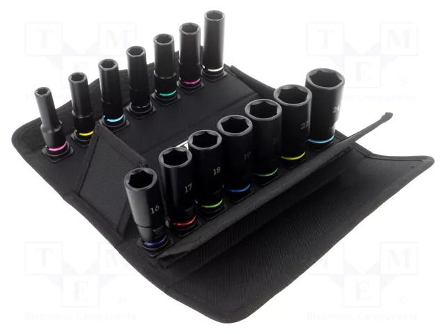Kit: socket bits; 6-angles,socket spanner; impact wrench; L: 63mm WERA WERA.05005580001