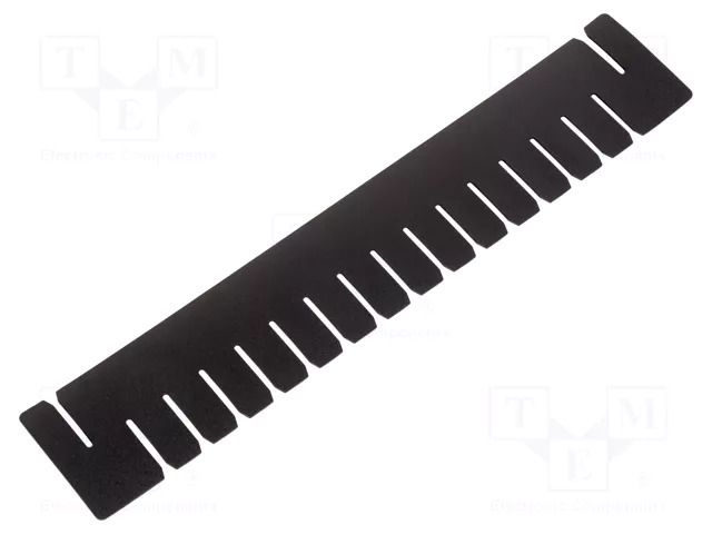 Divider; ESD; L: 550mm; H: 100mm; Thk: 1.8mm; Features: conductive EUROSTAT GROUP ERS-231727103