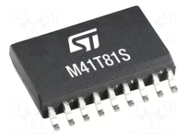 IC: digital; timer/calendar; 2.7÷5.5VDC; SOX18; -40÷85°C STMicroelectronics M41T81SMY6F