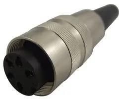 SOCKET, DIN, STRAIGHT, 5WAY KV 50/6