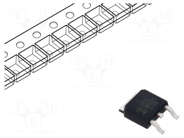 IC: voltage regulator; linear,fixed; 5V; 1A; DPAK; SMD; DI78LxxD1 DIOTEC SEMICONDUCTOR DI78M05D1-DIO