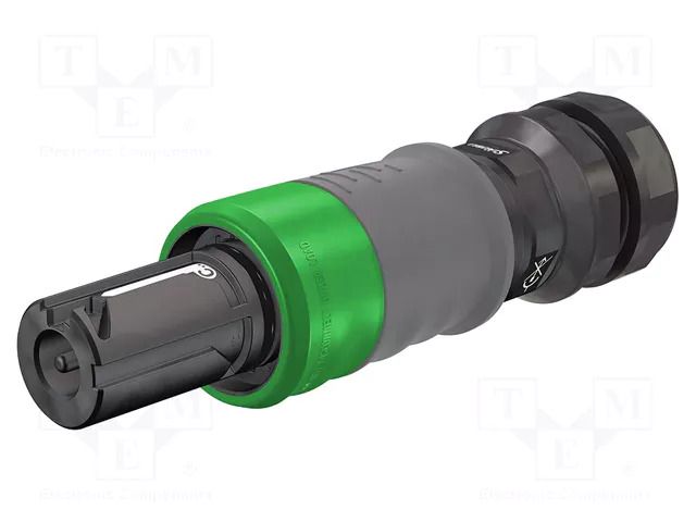 Connector: AC supply; screw terminal (AxiClamp); female; 16BL STÄUBLI 15.0720C4-25