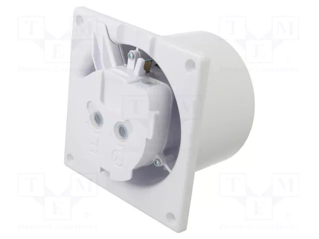 Fan: AC; axial; 230VAC; 93m3/h; 26dBA; ball; 2400rpm; 120x120x89mm ORNO OR-WL-3201/100/HS