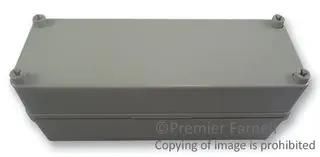 BOX, POLYCARBONATE, IP67, GREY LID PC F 85 G ENCLOSURE