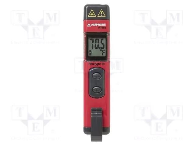 Infrared thermometer; LCD; -30÷500°C; Accur.(IR): ±1°C; 0.5s BEHA-AMPROBE IR-450-EUR