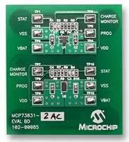 BATTERY CHARGER, EVALUATION KIT MCP73831EV