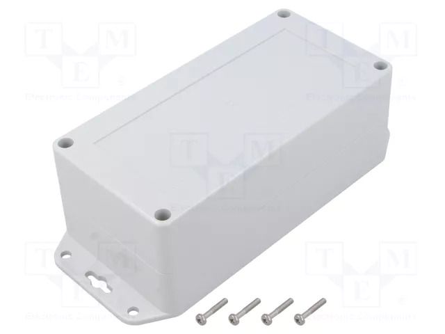 Enclosure: multipurpose; X: 80mm; Y: 160mm; Z: 60mm; ZP; ABS; gasket KRADEX ZP1608060UJHABS