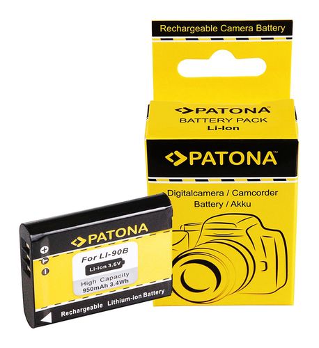 PATONA Battery for Olympus Li-90B Li 90B Tough TG-1 TG-6 Stylus XZ-2 Ricoh DB-110 GRIII GRIIIx, PATONA 1131 4260284323912