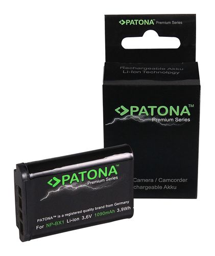 PATONA Premium Battery f. Sony NP-BX1 Sony CyberShot DSC RX100 DSC RX1r, PATONA 1170 4260317091535