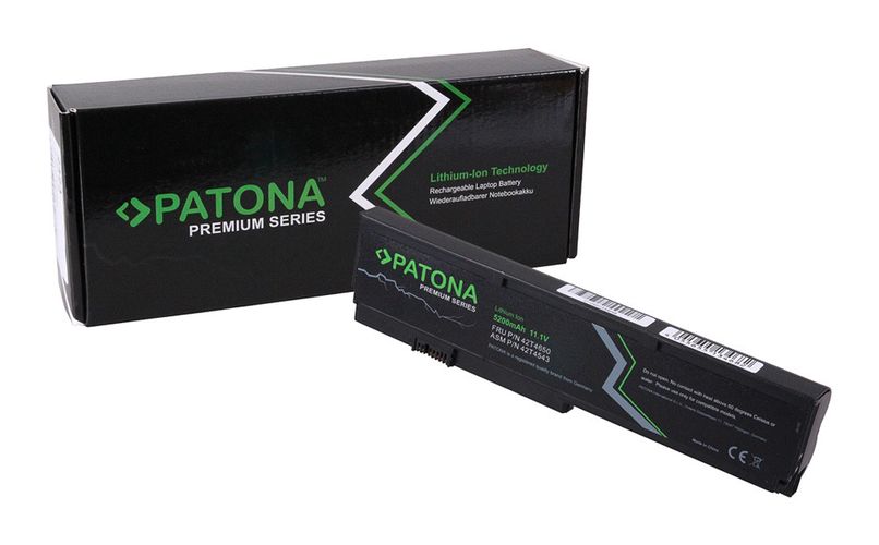 PATONA Premium Akku f. IBM X200 X200S 42T4534 2T4535 42T4536 42T4538 42T4540, PATONA 2414 4055655134682