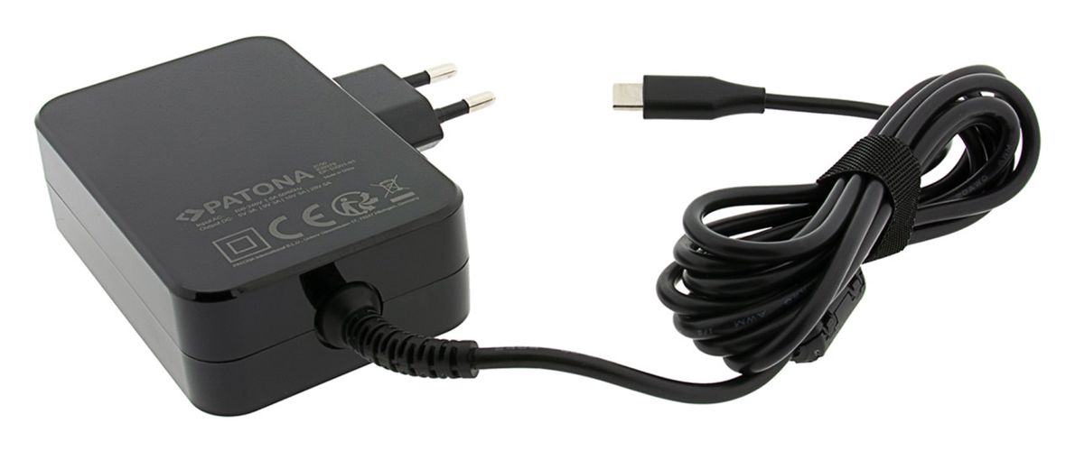 PATONA Premium Universal PD100W USB-C power supply 5V/3A 9V/3A 15V/3A 20V/5A, PATONA 2650 4055655240352