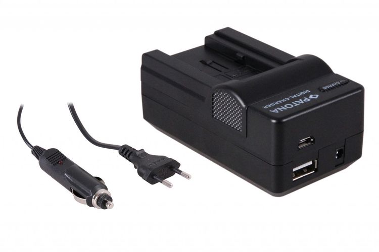 PATONA 4in1 Charger f. Canon BP-718 BP718 BP-727 BP727 VIXIA HF M50, PATONA 5647 4260284326944